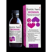 Женский биогенный концентрат для повышения либидо Erotic hard Woman - 250 мл. - Erotic Hard - купить с доставкой в Нижнекамске