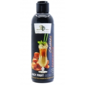 Интимный гель-смазка JUICY FRUIT с ароматом солёной карамели - 200 мл. - БиоМед - купить с доставкой в Нижнекамске