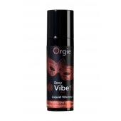 Разогревающий гель для массажа ORGIE Sexy Vibe Hot с эффектом вибрации - 15 мл. - ORGIE - купить с доставкой в Нижнекамске