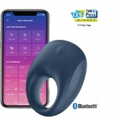 Эрекционное кольцо Satisfyer Strong One с возможностью управления через приложение - Satisfyer - в Нижнекамске купить с доставкой