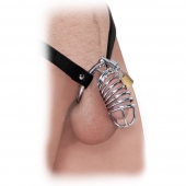 Кольцо верности Extreme Chastity Belt с фиксацией головки - Pipedream - купить с доставкой в Нижнекамске