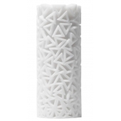 Белый 3D мастурбатор PILE - Tenga - в Нижнекамске купить с доставкой