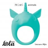Зеленое эрекционное кольцо Unicorn Alfie - Lola Games - в Нижнекамске купить с доставкой