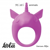 Фиолетовое эрекционное кольцо Unicorn Alfie - Lola Games - в Нижнекамске купить с доставкой