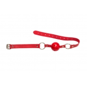 Красный кляп-шарик Firecracker - Lola Games - купить с доставкой в Нижнекамске