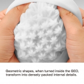Белый мастурбатор Tenga Geo Coral - Tenga - в Нижнекамске купить с доставкой