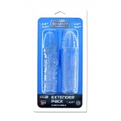 Комплект из 2 прозрачных насадок на пенис PENIS EXTENDER PACK - Dream Toys - в Нижнекамске купить с доставкой
