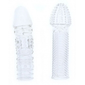 Комплект из 2 прозрачных насадок на пенис PENIS EXTENDER PACK - Dream Toys - в Нижнекамске купить с доставкой
