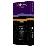 Разноцветные презервативы DOMINO Colour Beauty - 6 шт. - Domino - купить с доставкой в Нижнекамске