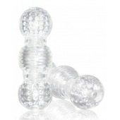 Прозрачный фигурный мастурбатор Master Stroker - Blush Novelties - в Нижнекамске купить с доставкой