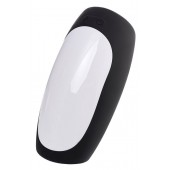 Черно-белый перезаряжаемый мастурбатор Erotist Hailstorm - Erotist Adult Toys - в Нижнекамске купить с доставкой