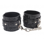 Черные наручники Surrender Wrist Restraints - Chisa - купить с доставкой в Нижнекамске