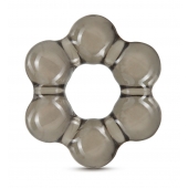 Дымчатое эрекционное кольцо Stay Hard Thick Bead Cock Ring - Blush Novelties - в Нижнекамске купить с доставкой