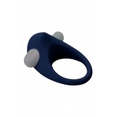 Гладкое синее эрекционное виброкольцо STIMU RING - Dream Toys - в Нижнекамске купить с доставкой