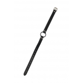 Черный кляп-кольцо Modesty - Lola Games - купить с доставкой в Нижнекамске