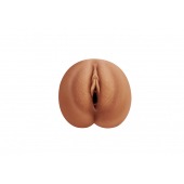 Кофейный мастурбатор-вагина Dumpling - Lola Games - в Нижнекамске купить с доставкой