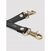 Черный фиксатор для манжет Bound to You Faux Leather Hogtie - Fifty Shades of Grey - купить с доставкой в Нижнекамске