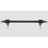 Черная распорка для ног Bound to You Faux Leather Spreader Bar - 50,8 см. - Fifty Shades of Grey - купить с доставкой в Нижнекамске