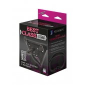 Черный пояс для насадок BEST CLASS STRAP - LOVETOY (А-Полимер) - купить с доставкой в Нижнекамске
