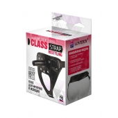 Черный пояс для насадок CLASS STRAP Restyling - LOVETOY (А-Полимер) - купить с доставкой в Нижнекамске