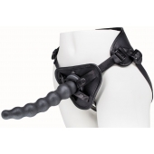 Пояс харнесс BEST UNI strap с 2 насадками - 18 и 22 см. - LOVETOY (А-Полимер) - купить с доставкой в Нижнекамске