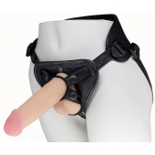 Пояс харнесс BEST UNI strap с 2 насадками - 18 и 22 см. - LOVETOY (А-Полимер) - купить с доставкой в Нижнекамске