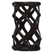 Чёрная насадка-сетка на пенис Orgasmus Wunder - Orion - в Нижнекамске купить с доставкой