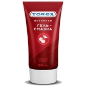 Смазка на водной основе TOREX  Спелая вишня  - 50 мл. - Torex - купить с доставкой в Нижнекамске