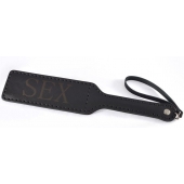 Черная гладкая шлепалка SEX - 35 см. - Sitabella - купить с доставкой в Нижнекамске