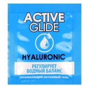 Лубрикант на водной основе Active Glide с гиалуроновой кислотой - 3 гр. - Биоритм - купить с доставкой в Нижнекамске