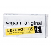Презервативы Sagami Original 0.02 L-size увеличенного размера - 10 шт. - Sagami - купить с доставкой в Нижнекамске