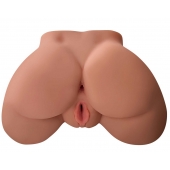 Кофейный мастурбатор-полуторс Perfect Ass Masturbator - Pipedream - в Нижнекамске купить с доставкой
