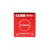 Текстурированные презервативы LUXE Royal Extreme - 3 шт. - Luxe - купить с доставкой в Нижнекамске