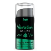 Жидкий интимный гель с эффектом вибрации Vibration! Ganjah - 15 мл. - INTT - купить с доставкой в Нижнекамске