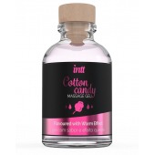 Массажный гель с согревающим эффектом Cotton Candy - 30 мл. - INTT - купить с доставкой в Нижнекамске