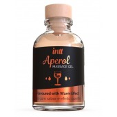 Массажный гель с согревающим эффектом Aperol - 30 мл. - INTT - купить с доставкой в Нижнекамске