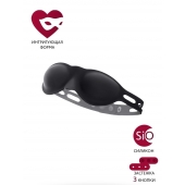 Черная плотная силиконовая маска - ToyFa - купить с доставкой в Нижнекамске