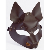 Коричневая маска Wolf - Sitabella - купить с доставкой в Нижнекамске