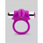 Лиловое виброкольцо с пультом ДУ Remote Control Cock Ring - Happy Rabbit - в Нижнекамске купить с доставкой