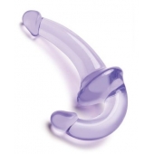 Фиолетовый безремневой страпон Strapless Strap-On - Lux Fetish - купить с доставкой в Нижнекамске