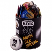 Текстурированные презервативы в кейсе MAXUS So Much Sex - 100 шт. - Maxus - купить с доставкой в Нижнекамске