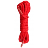 Красная веревка для связывания Nylon Rope - 5 м. - Easy toys - купить с доставкой в Нижнекамске