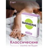 Классические презервативы Bariera Classic - 3 шт. - Bariera - купить с доставкой в Нижнекамске