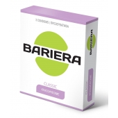 Классические презервативы Bariera Classic - 3 шт. - Bariera - купить с доставкой в Нижнекамске