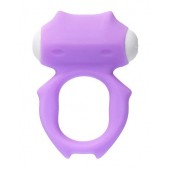 Фиолетовое виброкольцо на пенис Zort - A-toys - в Нижнекамске купить с доставкой