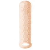Телесный фаллоудлинитель Homme Long - 15,5 см. - Lola Games - в Нижнекамске купить с доставкой