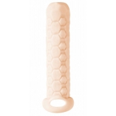 Телесный фаллоудлинитель Homme Long - 13,5 см. - Lola Games - в Нижнекамске купить с доставкой