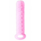 Розовый фаллоудлинитель Homme Long - 13,5 см. - Lola Games - в Нижнекамске купить с доставкой