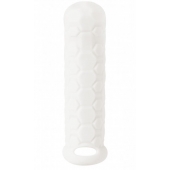 Белый фаллоудлинитель Homme Long - 15,5 см. - Lola Games - в Нижнекамске купить с доставкой