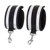 Серебристо-черные оковы Anonymo - ToyFa - купить с доставкой в Нижнекамске